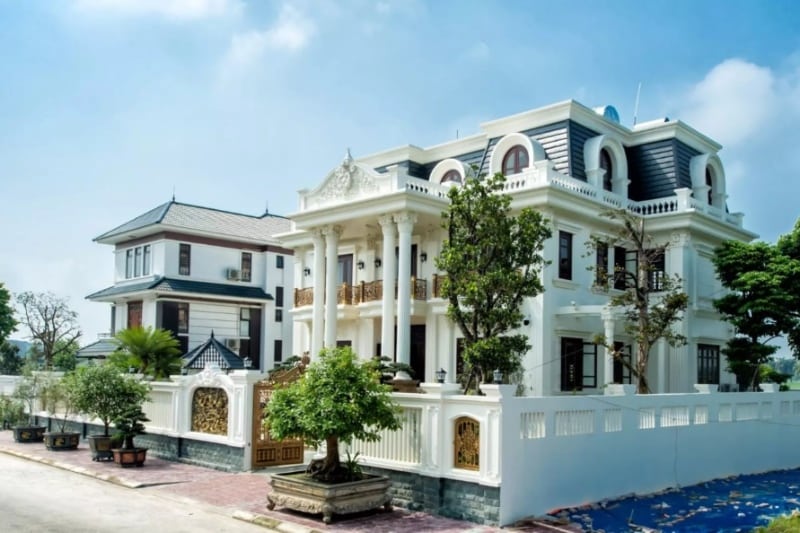 Thiết kế và thi công trọn gói công trình biệt thự hiện đại, tân cổ điển