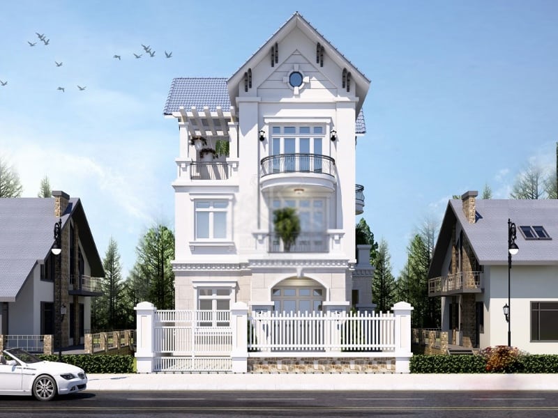 Thiết kế và thi công trọn gói công trình biệt thự hiện đại, tân cổ điển