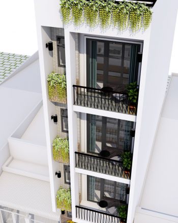 Phối cảnh 3D Mini house Khai Tâm