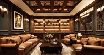 Thiết kế 3D không gian phòng khách