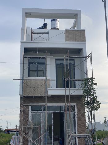 Hình ảnh nhà đang thi công hoàn thiện