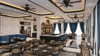 Thiết kế 3D không gian phòng khách cao cấp