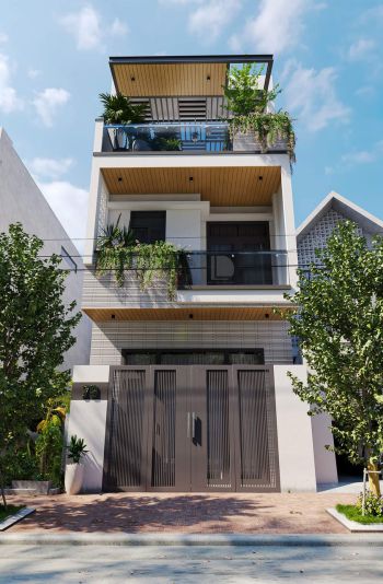 Phối cảnh 3D nhà phố