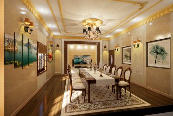 Thiết kế 3D không gian phòng khách